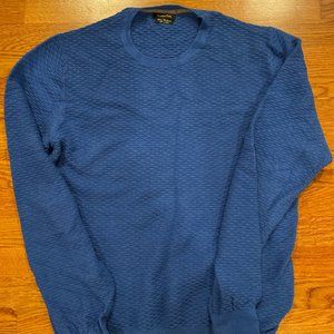 Massimo Dutti Men's Blue Sweater L